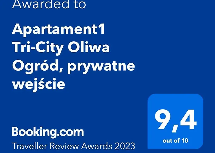 Appartement Apartament1 Tri-city Oliwa Ogrod, Prywatne Wejscie